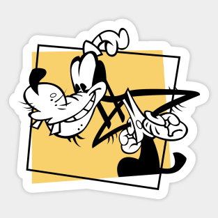 The Fab 5 - Goofy Sticker